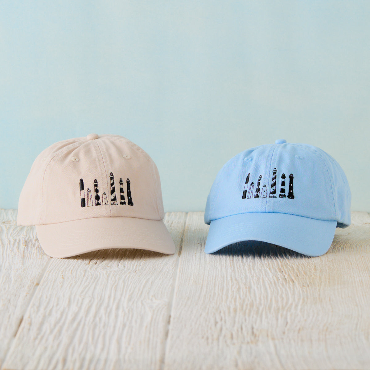Original Women\'s Hat with Lighthouse Design NC Lighthouses Cap | North Carolina Apparel – Our State Store main image 2