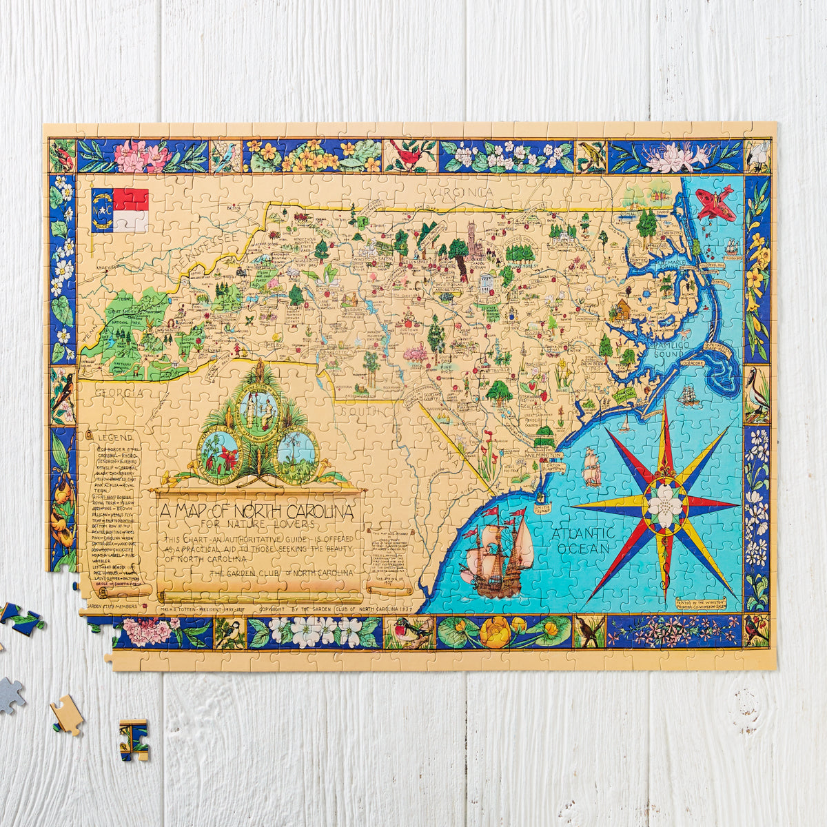 Nature Lovers Jigsaw Puzzle | North Carolina Gifts – Our State Store