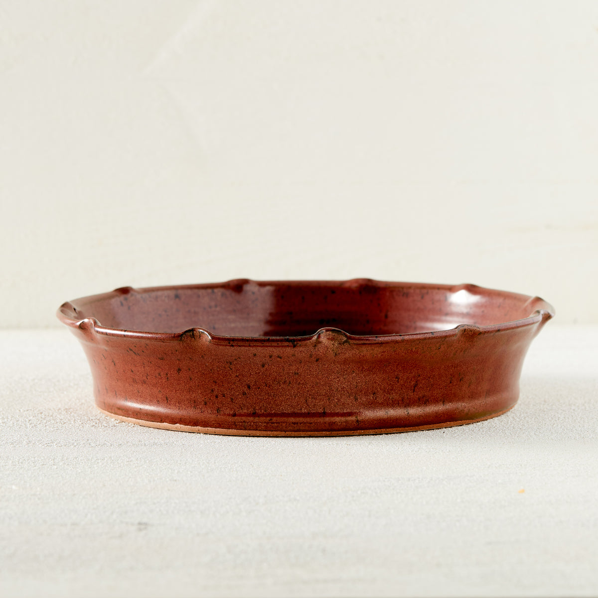 Pie Pan - Dinnerware - Handmade Pottery - Mountain Arts Pottery