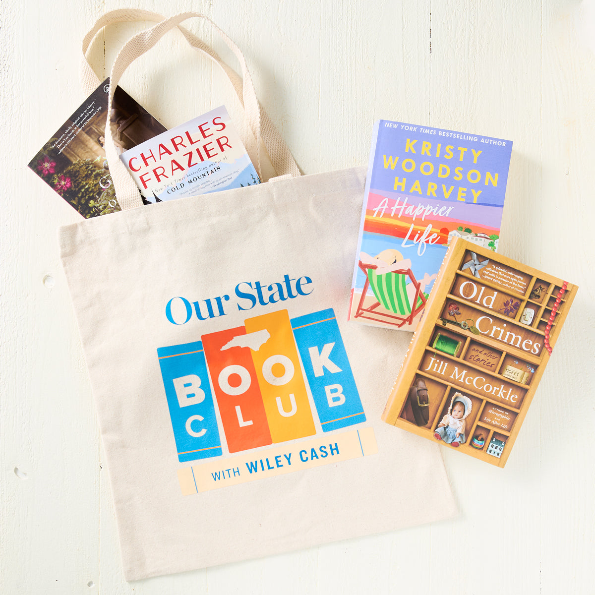 Our State Book Club Tote Bag