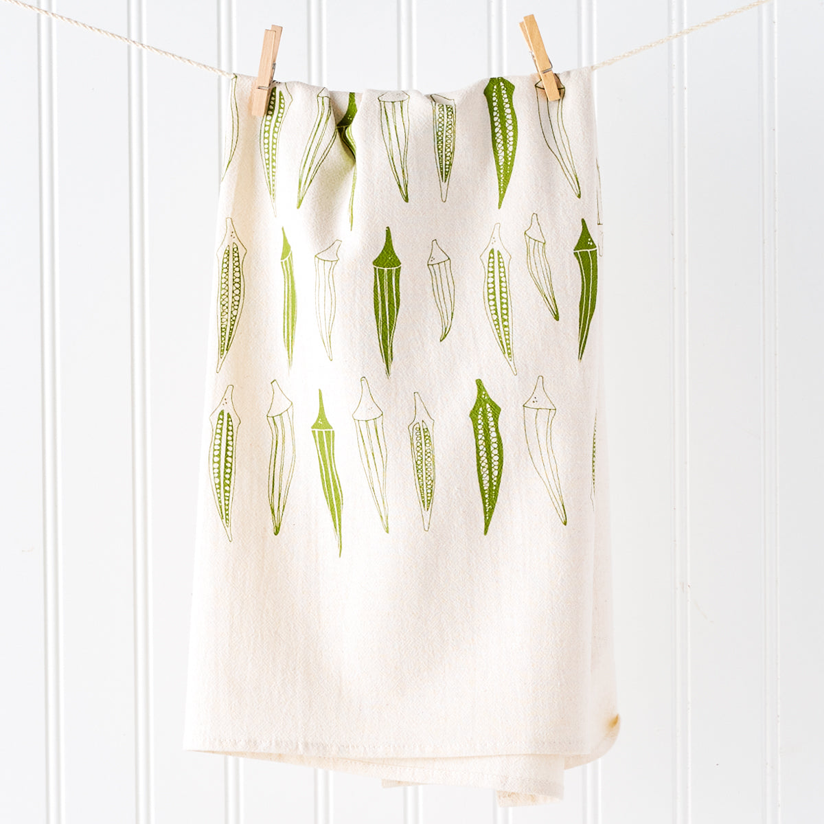 Okra Kitchen Towel