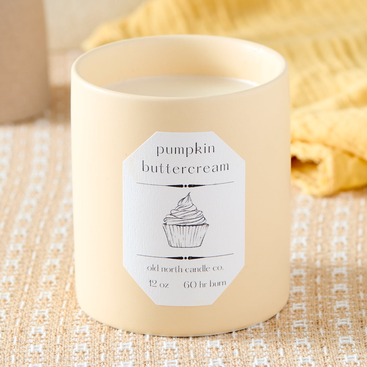 Artisan Pumpkin Buttercream Candle