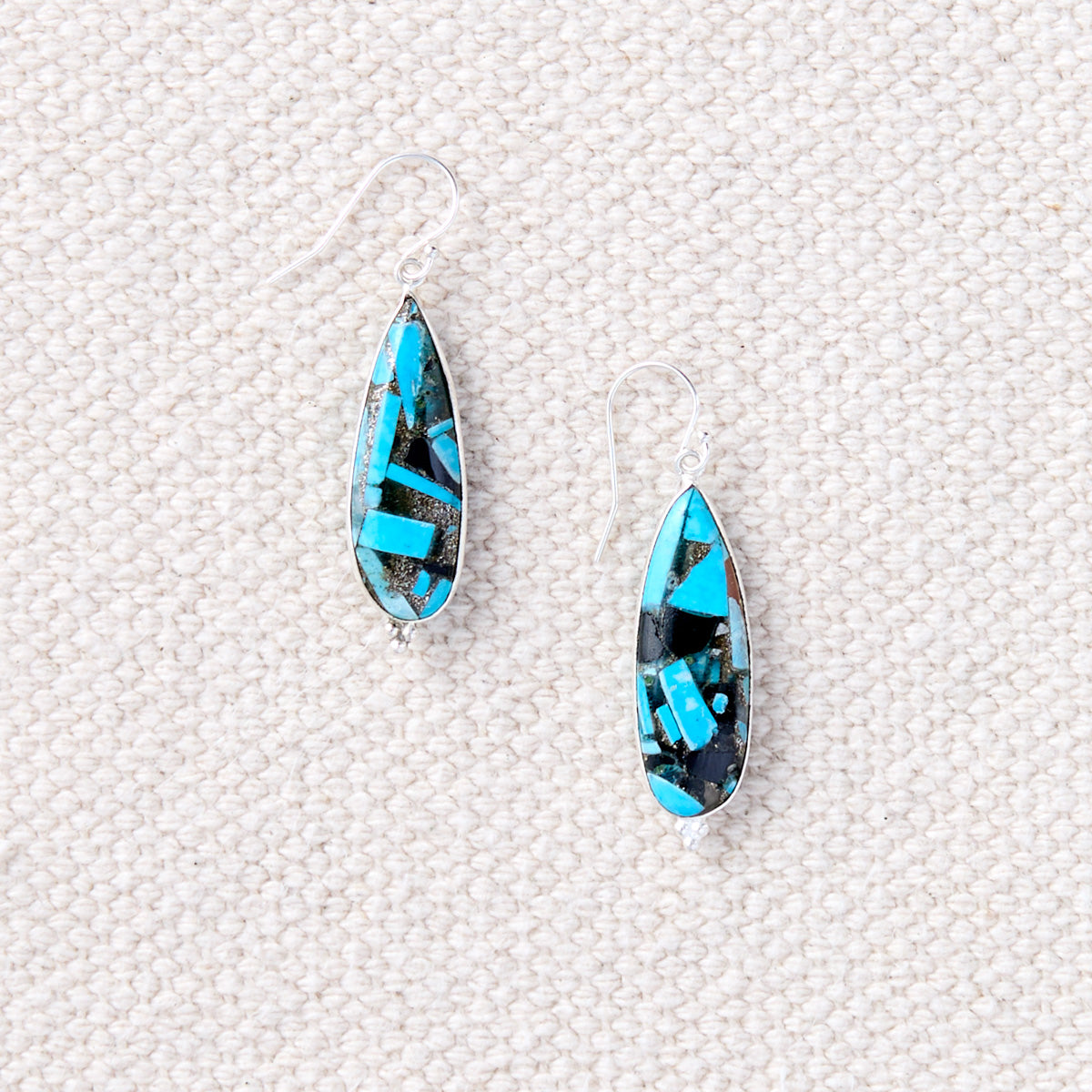 Turquoise Pendant Earrings