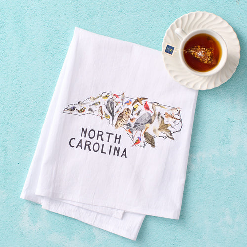 North Carolina Birds Kitchen Towel