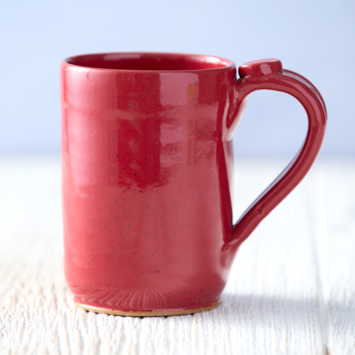 Red Cardinal Pottery Mug | North Carolina Pottery – Our State Store