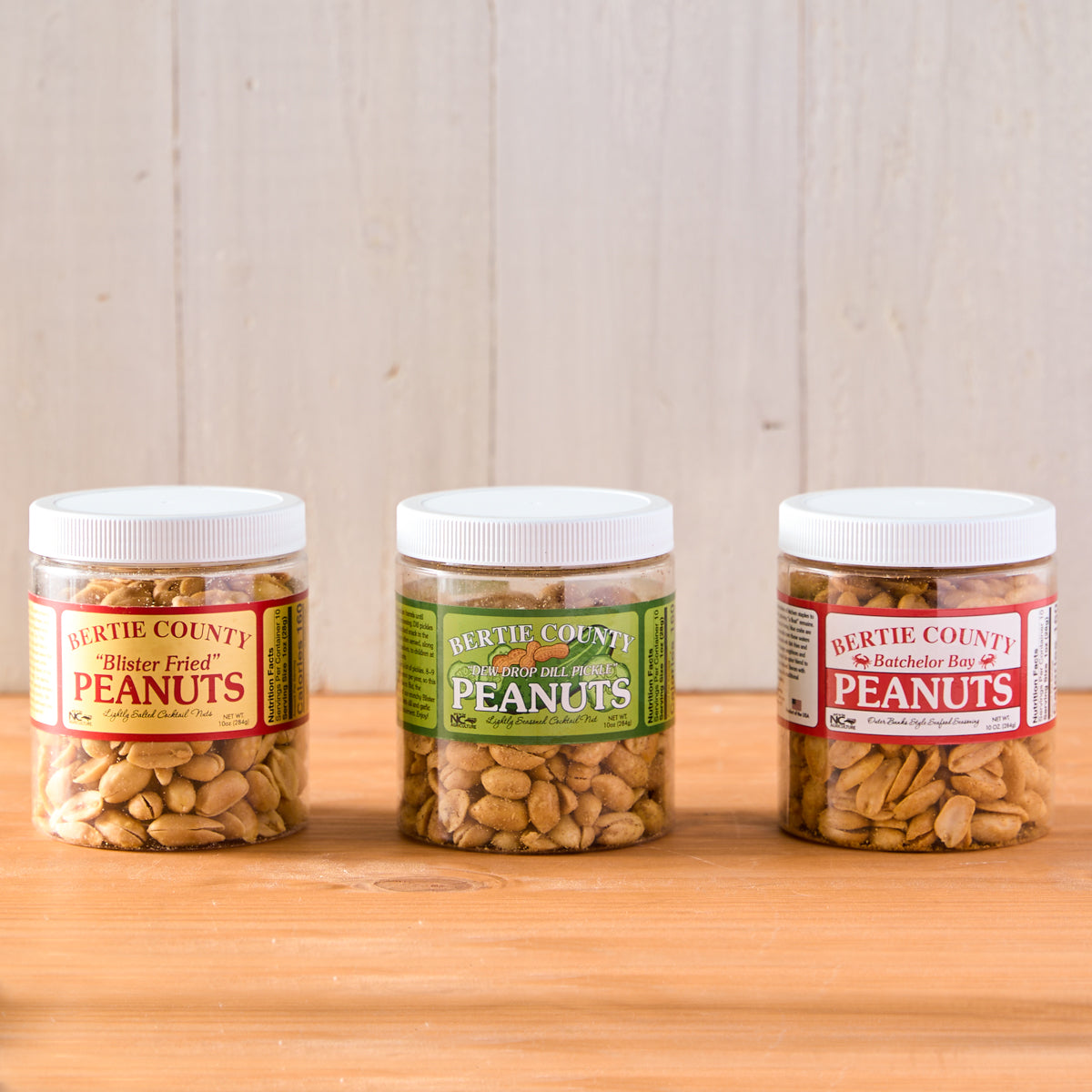 Bertie County Peanut Trio