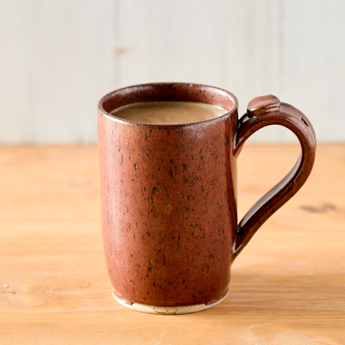 Maple Leaf Pottery Mug