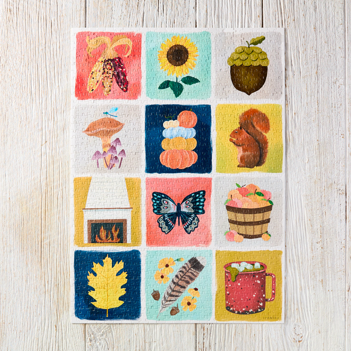 Fall Grid Jigsaw Puzzle