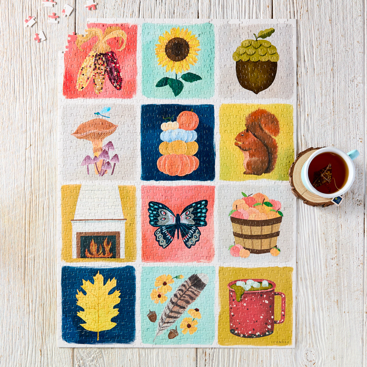 Fall Grid Jigsaw Puzzle