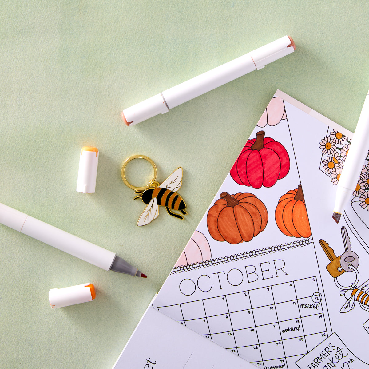 Farmers Market Coloring Book