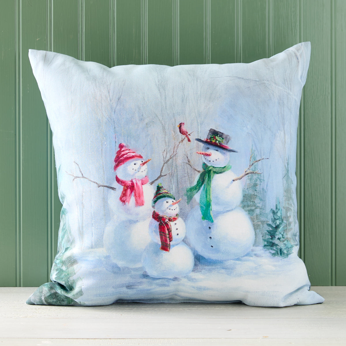 Manual Woodworkers and Weavers Woodland Holiday Pillow - Thumbnail 2