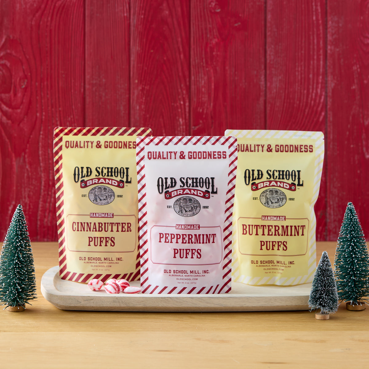 Old School Puff Candies