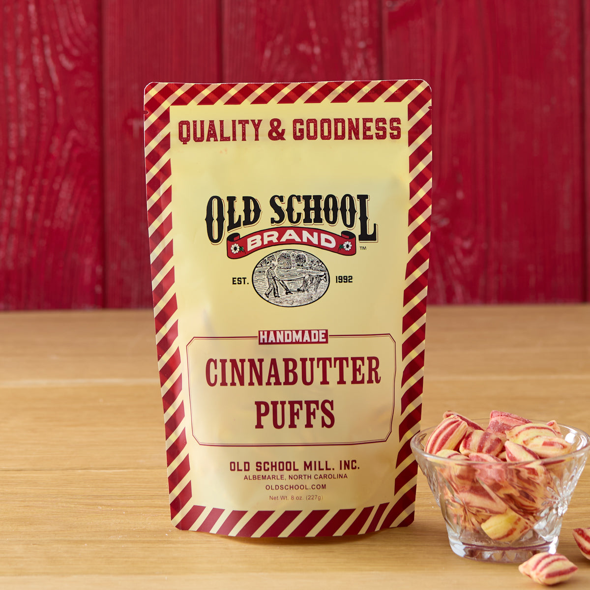 Old School Puff Candies