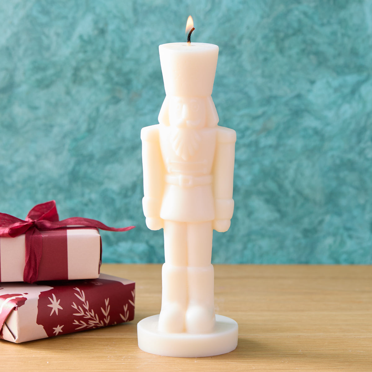 Artisan Nutcracker Candle