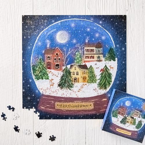Winter Snow Globe Jigsaw Puzzle
