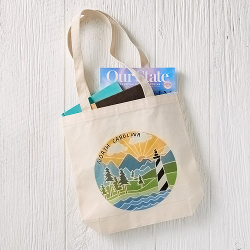 North Carolina Landscape Tote Bag