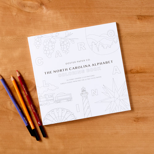 North Carolina Alphabet Coloring Book