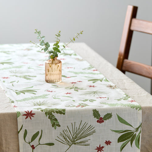 Boughs & Berries Winter Table Runner