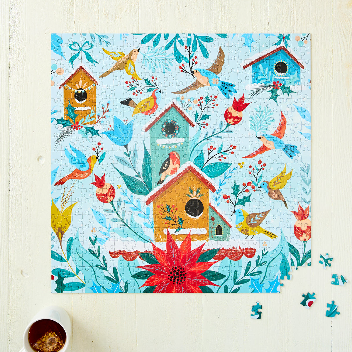 Winter Perch Jigsaw Puzzle