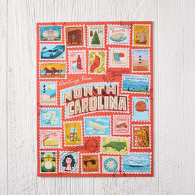 Greetings from North Carolina Jigsaw Puzzle