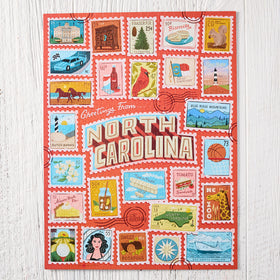 Greetings from North Carolina Jigsaw Puzzle