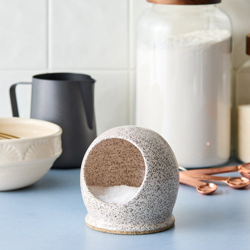 Pottery Salt Keeper