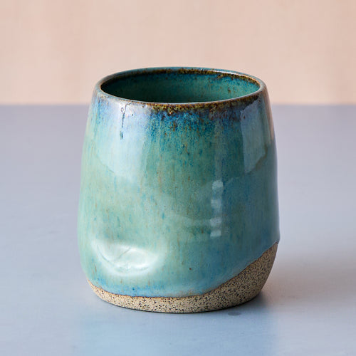 Pottery Thumbprint Tumbler