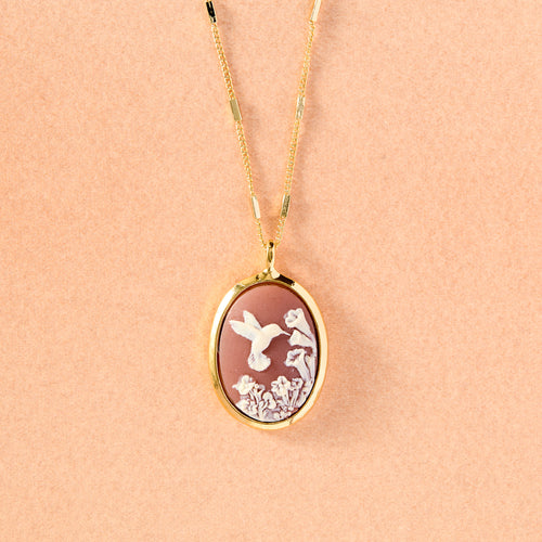 Garden Hummingbird Necklace