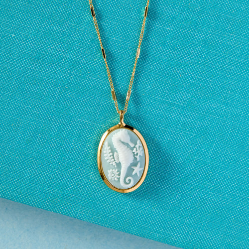 Underwater Seahorse Necklace