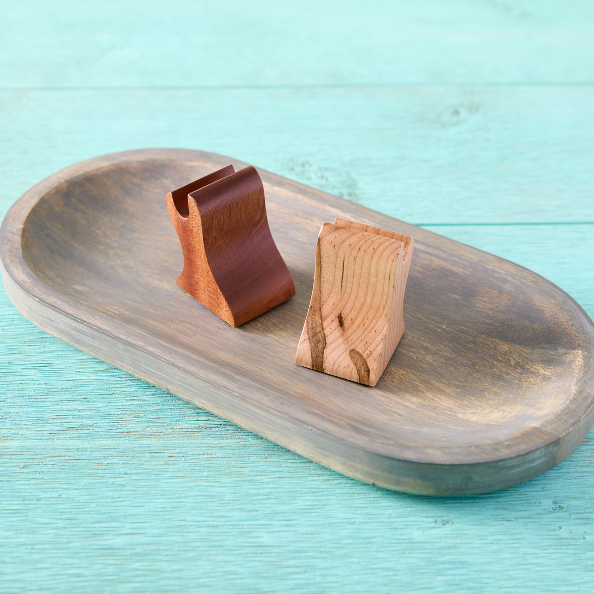 Wooden Eyeglass Stand