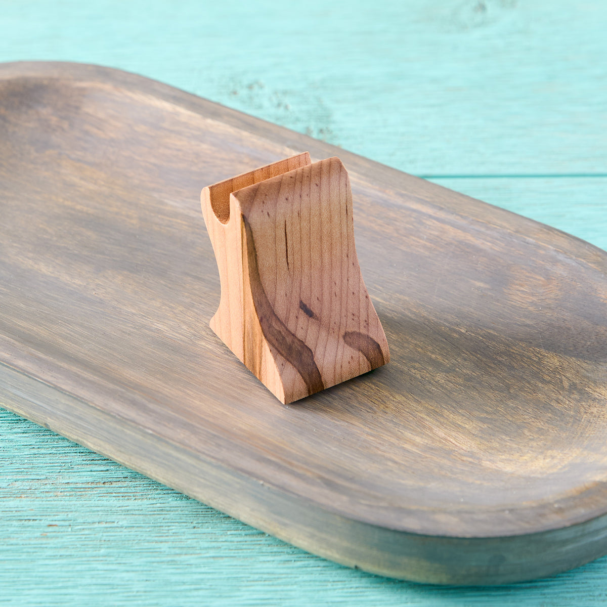 Wooden Eyeglass Stand