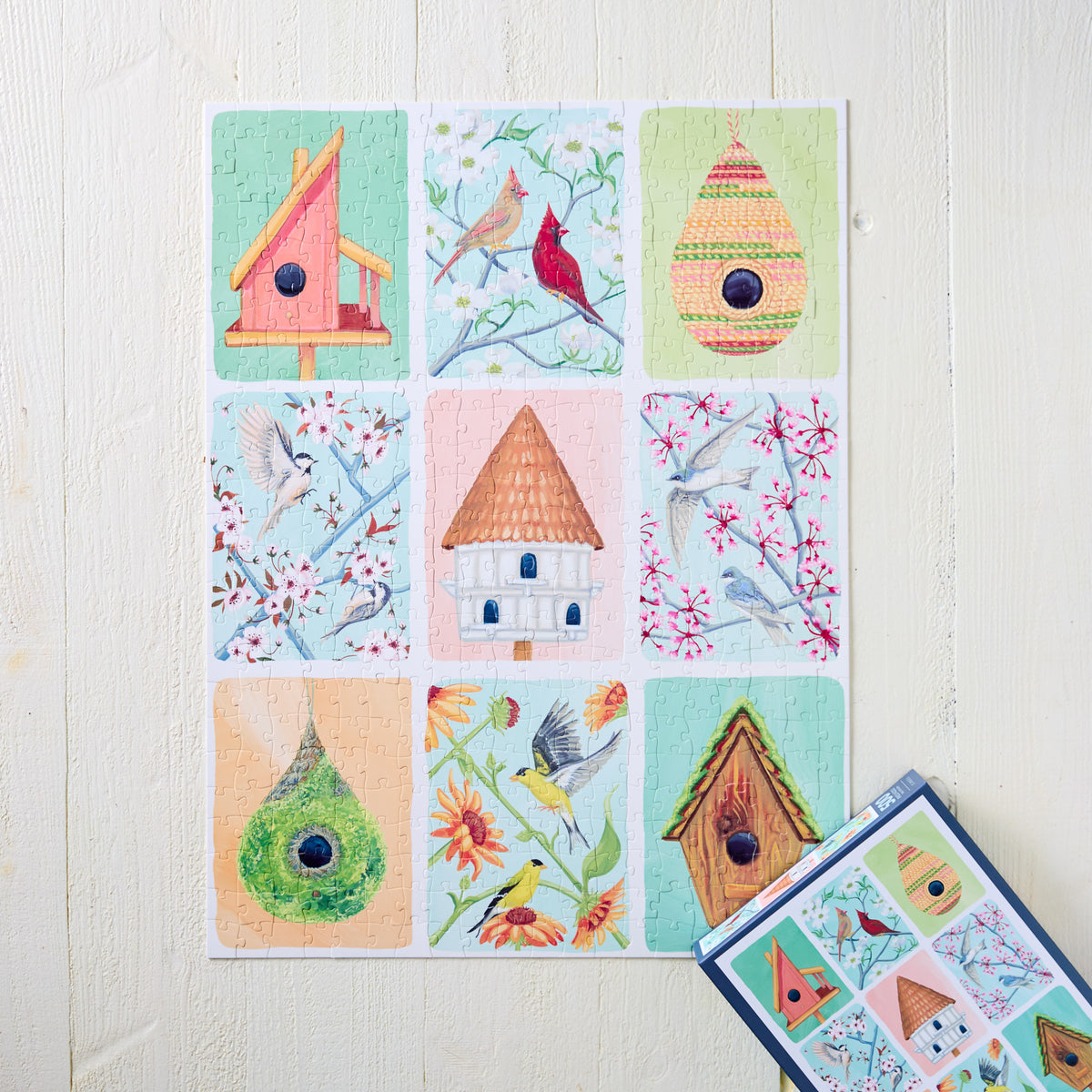 Home Tweet Home Birdhouse Jigsaw Puzzle