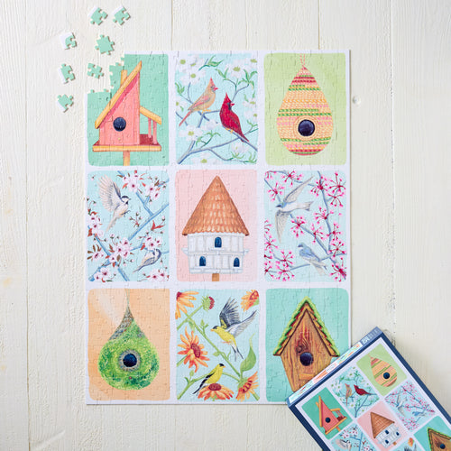 Home Tweet Home Birdhouse Jigsaw Puzzle