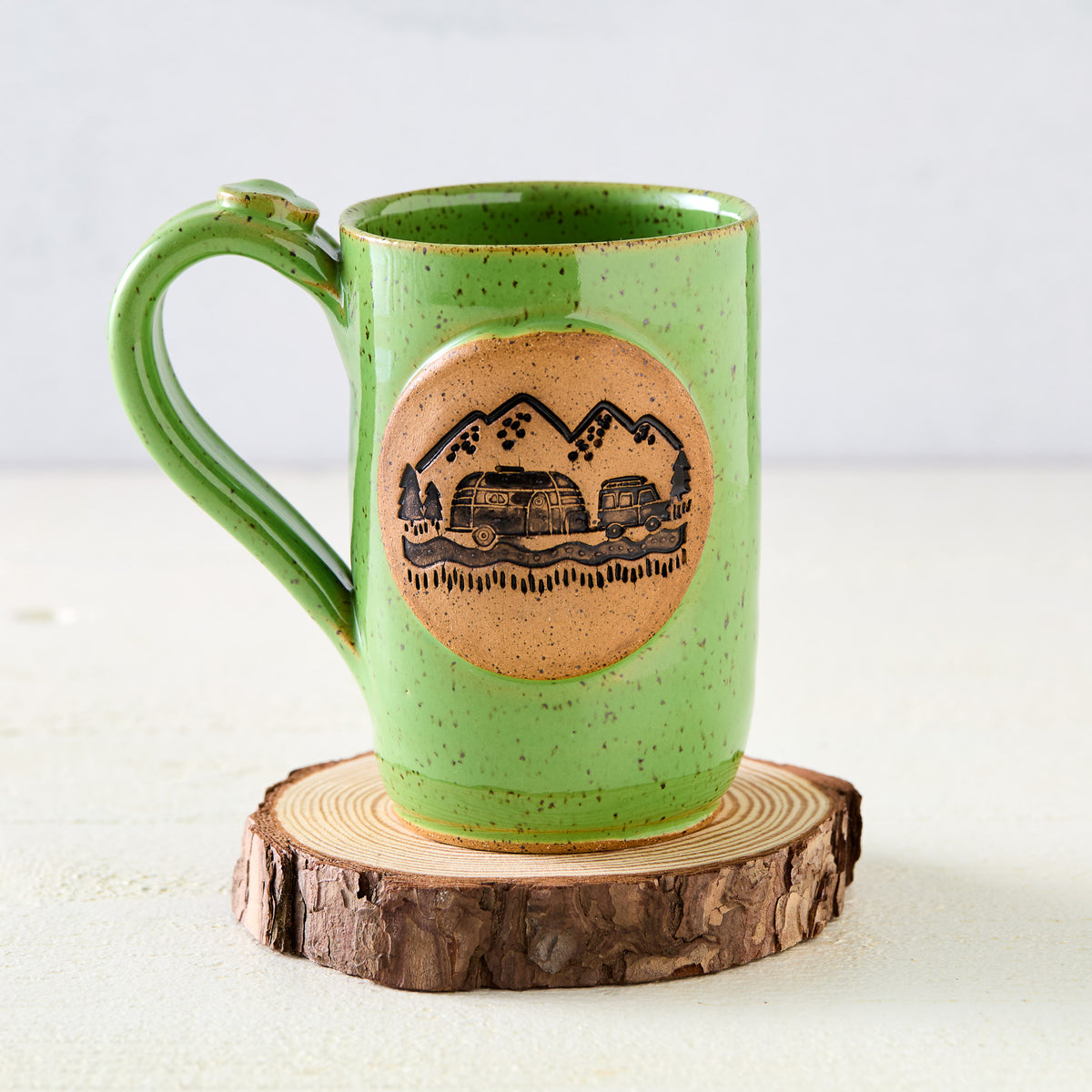 Camper Pottery Mug