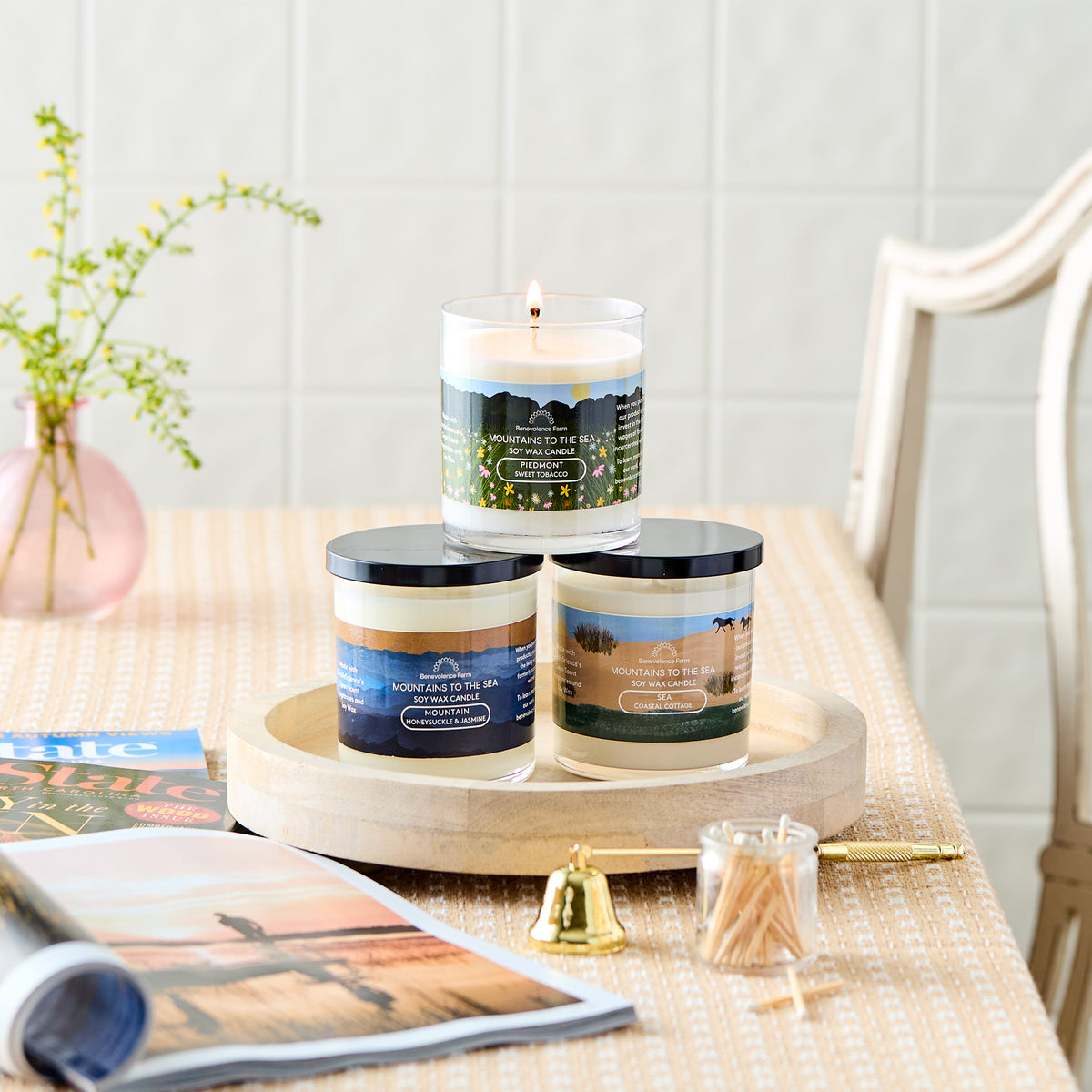 North Carolina Candle Gift Box