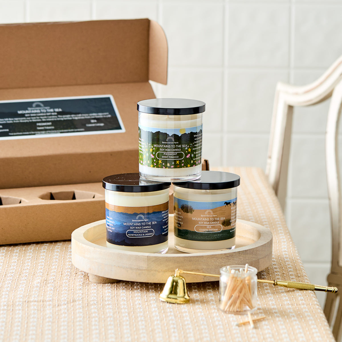 North Carolina Candle Gift Box