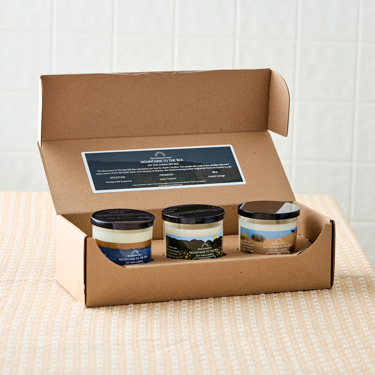 North Carolina Candle Gift Box
