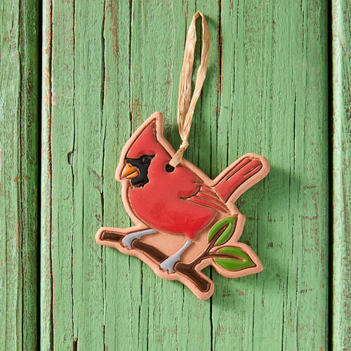 Ceramic Cardinal Ornament