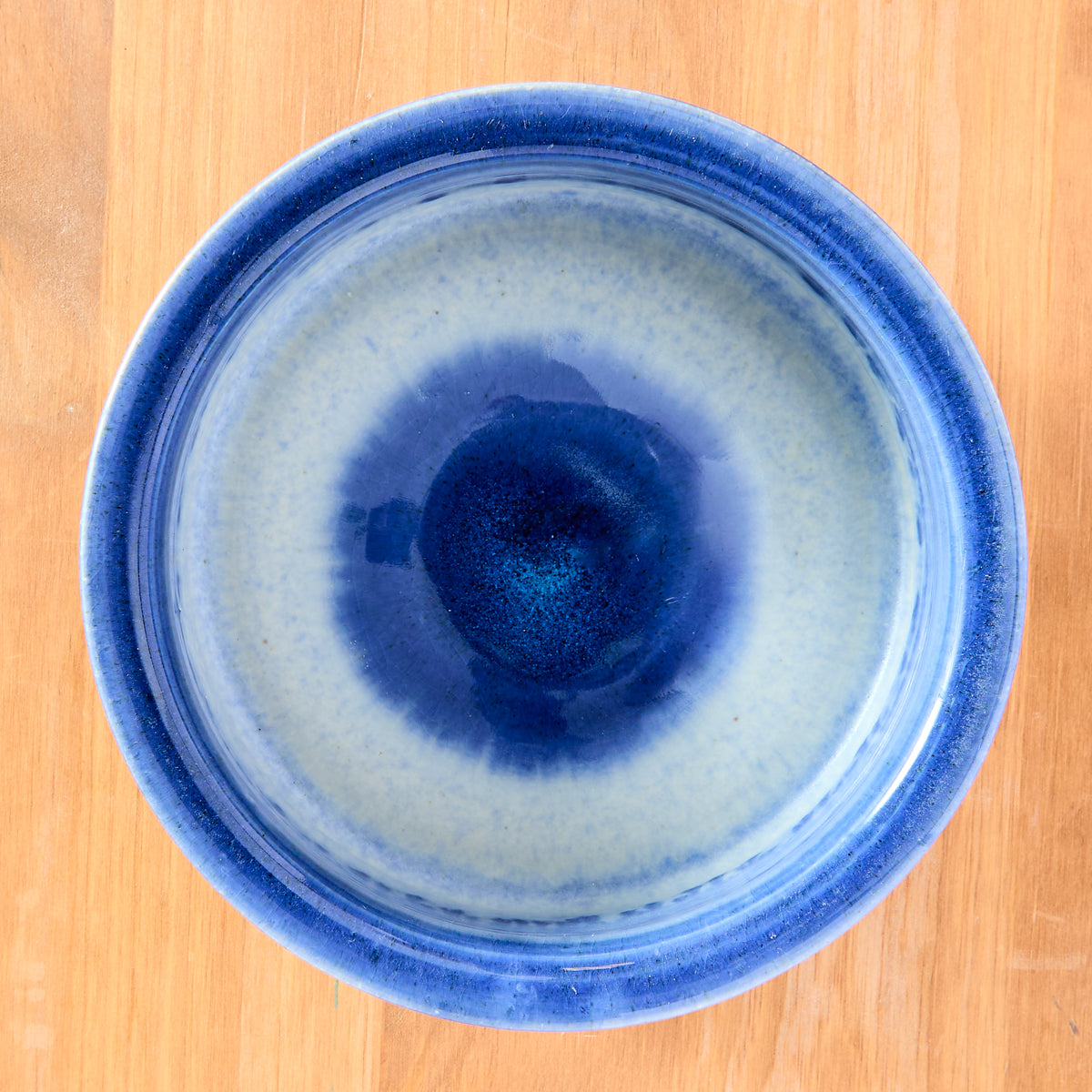 Blue and White Pottery Brie Baker