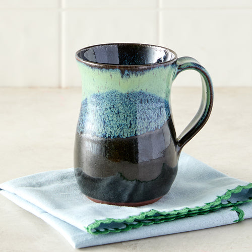 Dark Moss Pottery Mug