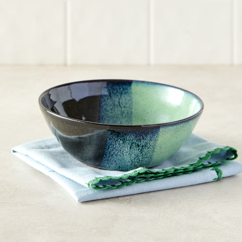 Dark Moss Pottery Bowl