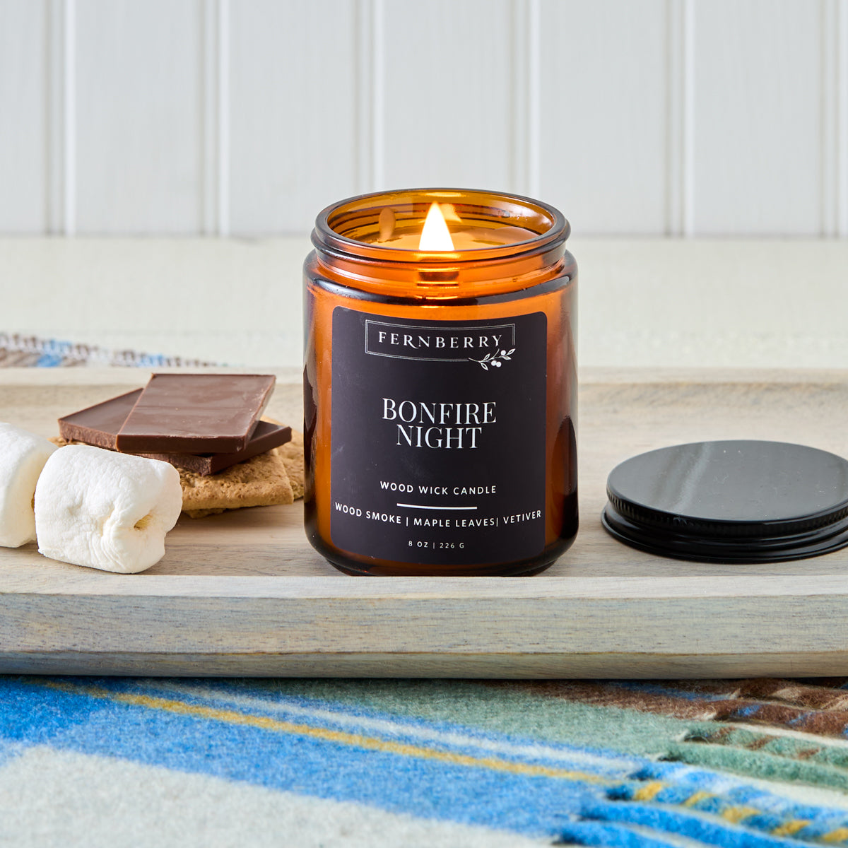Bonfire Night Candle