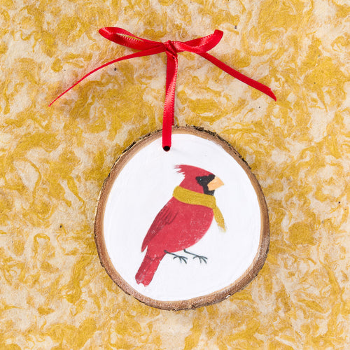 Winter Cardinal Ornament