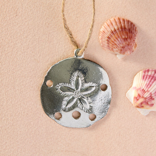 Pewter Sand Dollar Ornament
