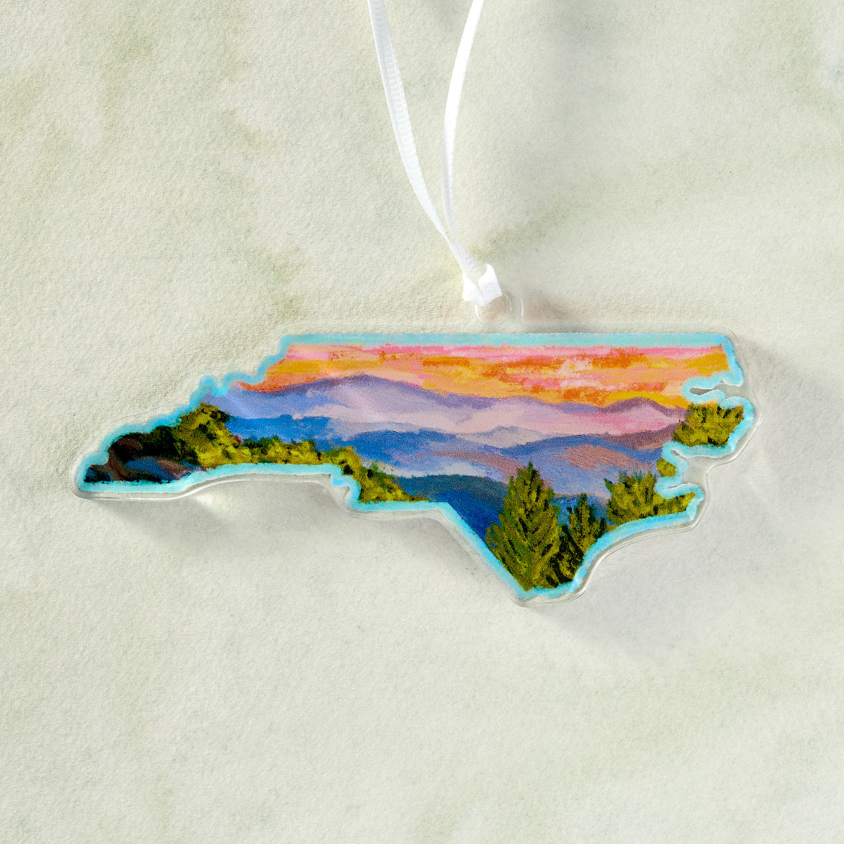 Acrylic Mountain Ornament