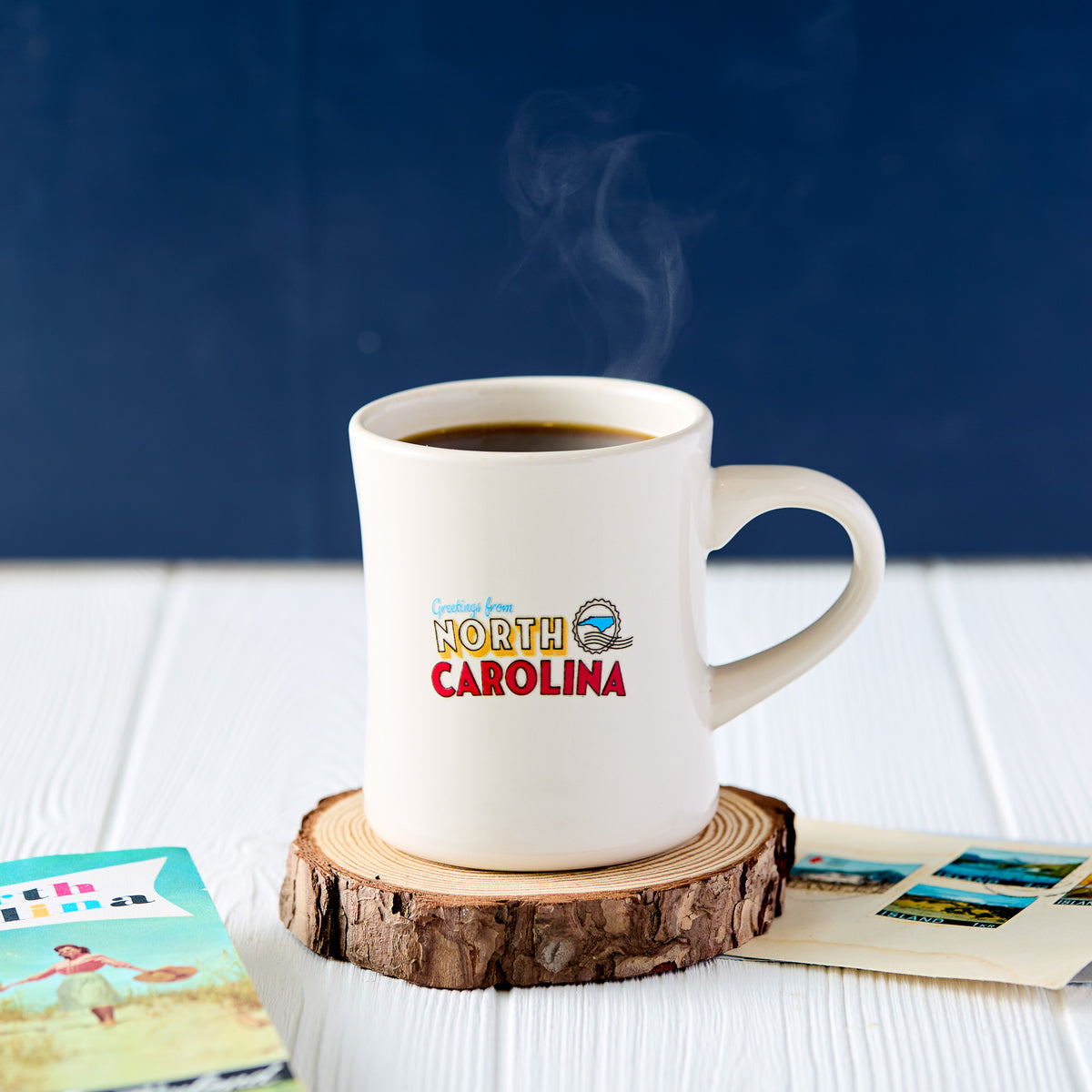 Greetings from North Carolina Diner Mug
