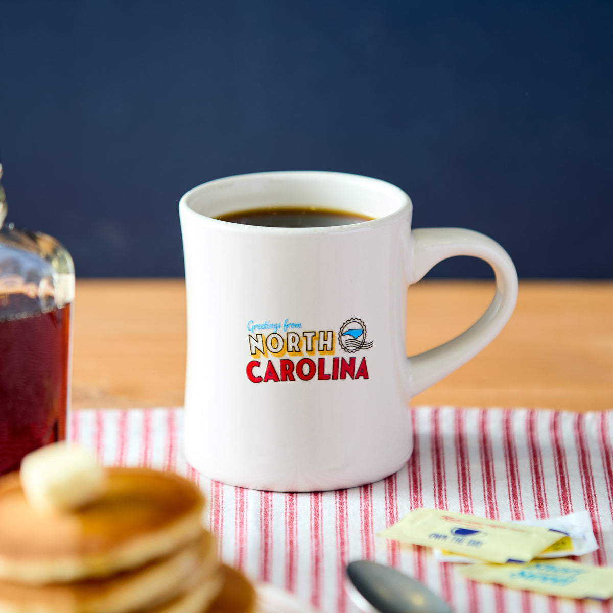 Greetings from North Carolina Diner Mug