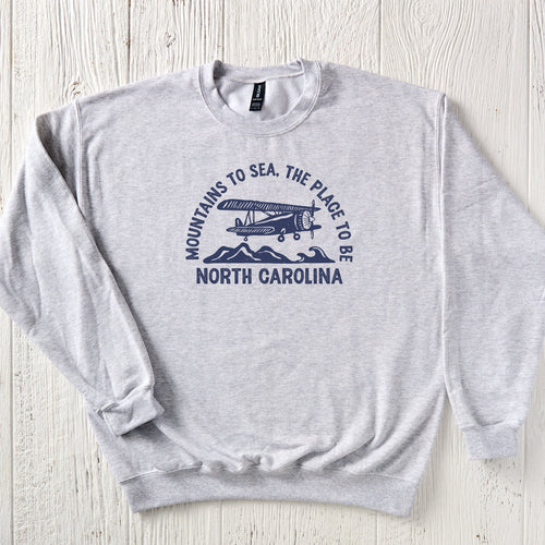 Mountains to Sea, The Place to Be Sweatshirt