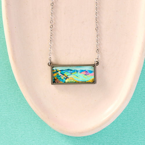 Mountain Art Necklace