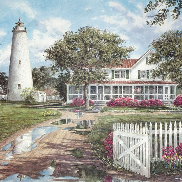 Ocracoke Lighthouse Jigsaw Puzzle